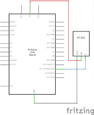 Esquema eléctrico receptor