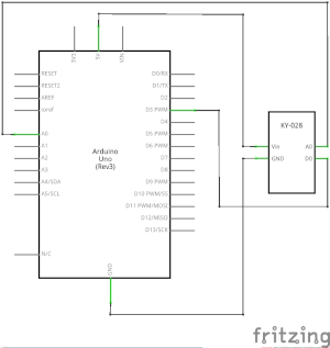 Esquema eléctrico KY-028