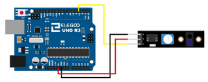 Cableado del módulo KY-033