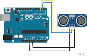 Cableado HC-SR04